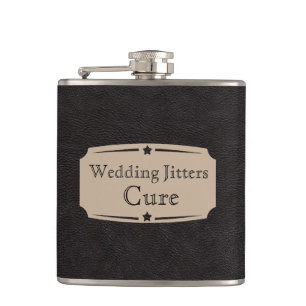 Liquid Courage Wedding Jitters Cure Flachmann