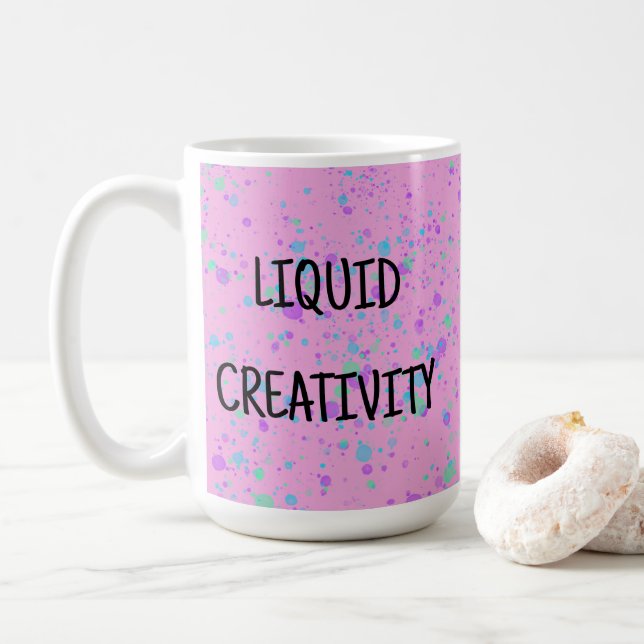 Liquid Creativity Tasse (Mit Donut)