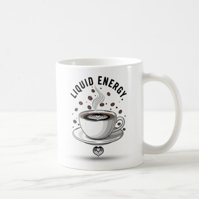 Liquid Energy Coffee Cup Kaffeetasse (Rechts)