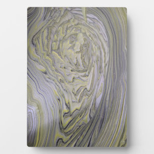 Liquid Gold Acryl-Gussmalerei-Plakette Fotoplatte