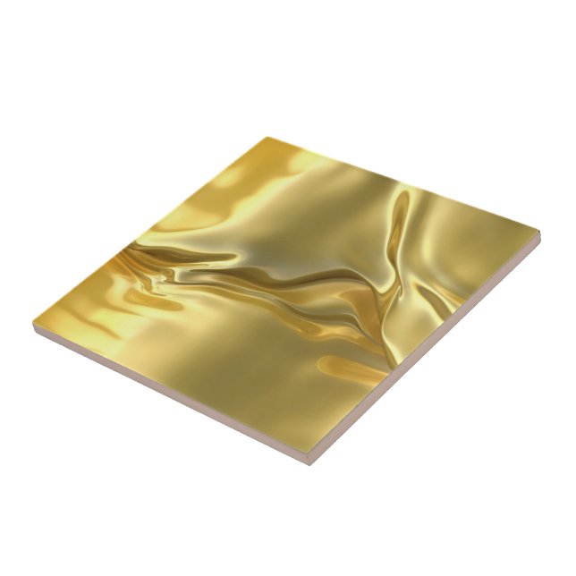 Liquid Gold Digital Print Fliese (Seite)