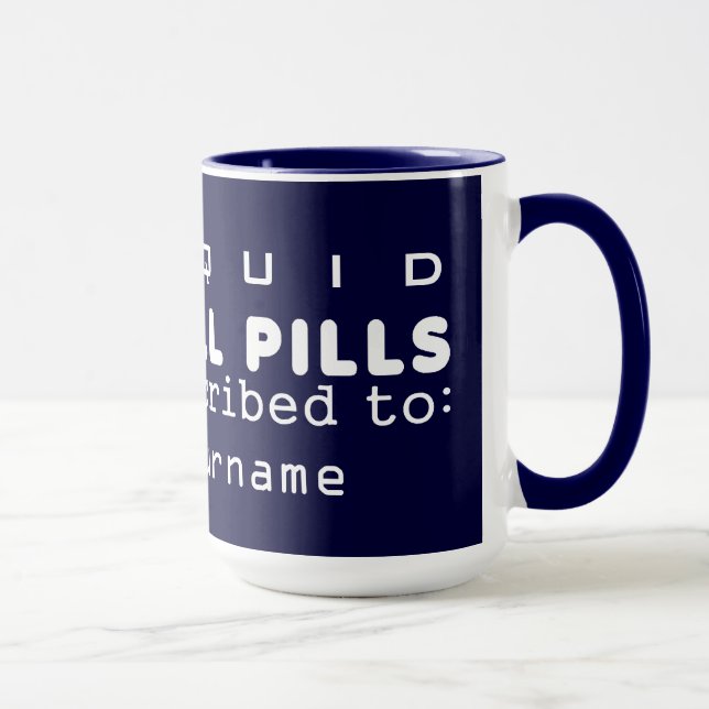 LIQUID KINDER PILLS Tasse - wählen Sie Stil (Rechts)