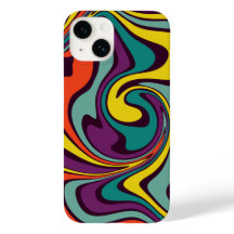 Liquid Paint Marbling Effekt iPhone-Hülle