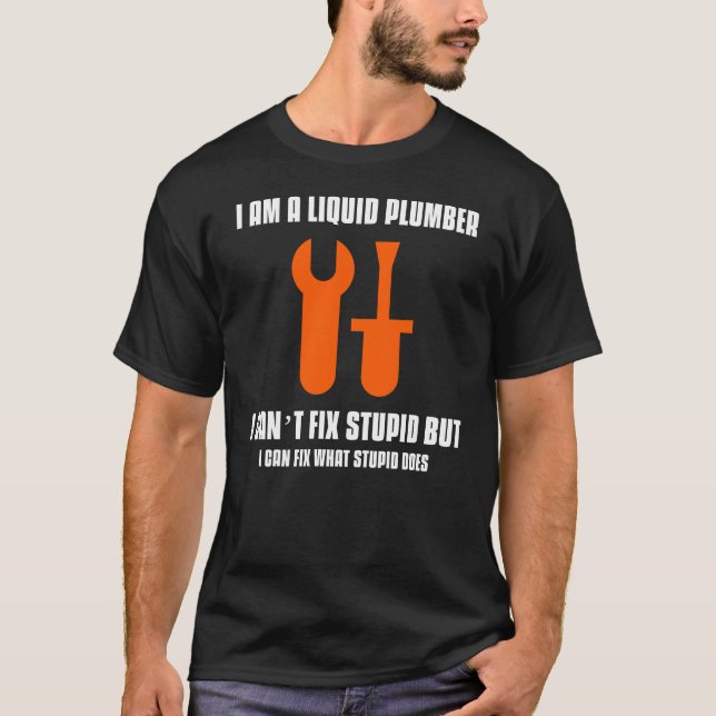 LIQUID PLUMBER T-Shirt (Vorderseite)