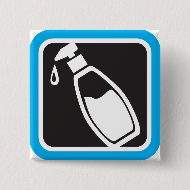Liquid Soap Dispenser Pump Bottle Icon Button (Vorderseite)