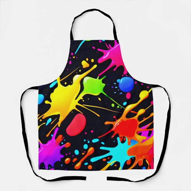 Liquide Kunst: Dynamisch & lebendig Schürze (Vorderseite)