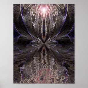 LiQuidLiGht the Way.. Drucken Poster