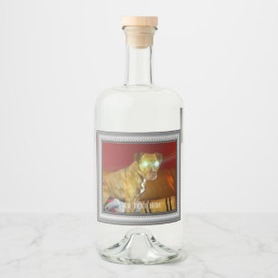 Liquor Alkoholflaschenetikett