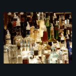 Liquor Bottles Poster<br><div class="desc">Liquor bottles in a bar</div>