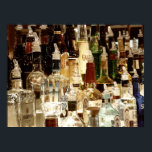 Liquor Bottles Poster<br><div class="desc">Liquor bottles in a bar</div>