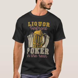 Liquor Haut Poker Avant Dans Le Jeu Arrière