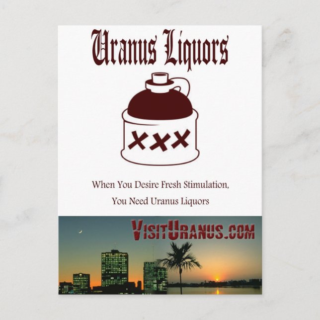 Liquor Store Postkarte (Vorderseite)