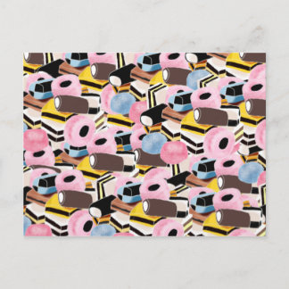 liqurice große Pic Postkarte