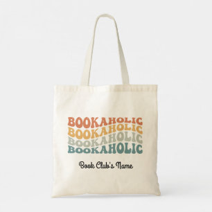 Lire Custom Reader Book Club Texte Sac fourre-tout