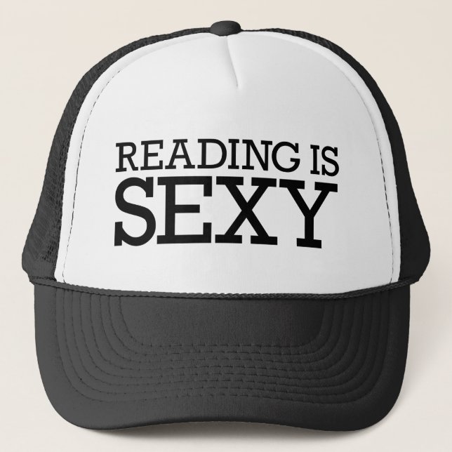 Lire est sexy camionneur casquette (Devant)