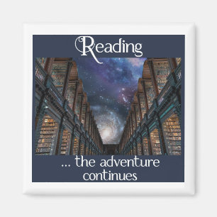 Lire ... l'aventure continue aimant