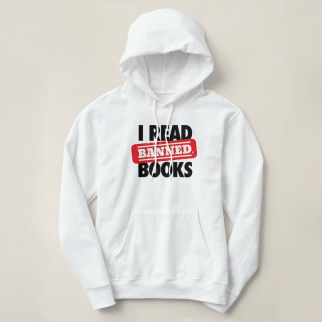 Lire le Sweat - shirt à capuche Sweatshirt de livr (Design devant)
