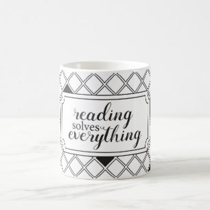 Lire résout tout le café Mug