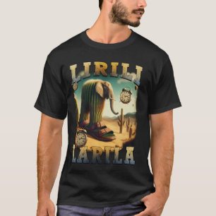 Lirili Larila Lustiger italienischer Brainrot-Meme T-Shirt