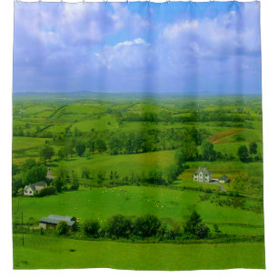 L'Irlande pâture le rideau en douche