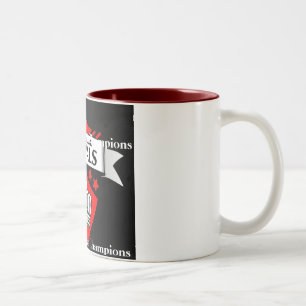 LIroyals-nationale Meisterschafts-Tasse Zweifarbige Tasse