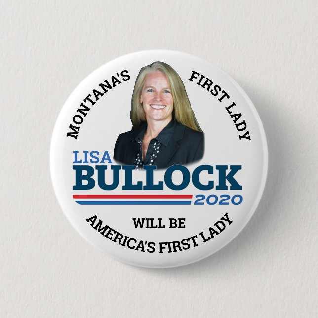 Lisa Bullock für First Lady Button (Vorderseite)