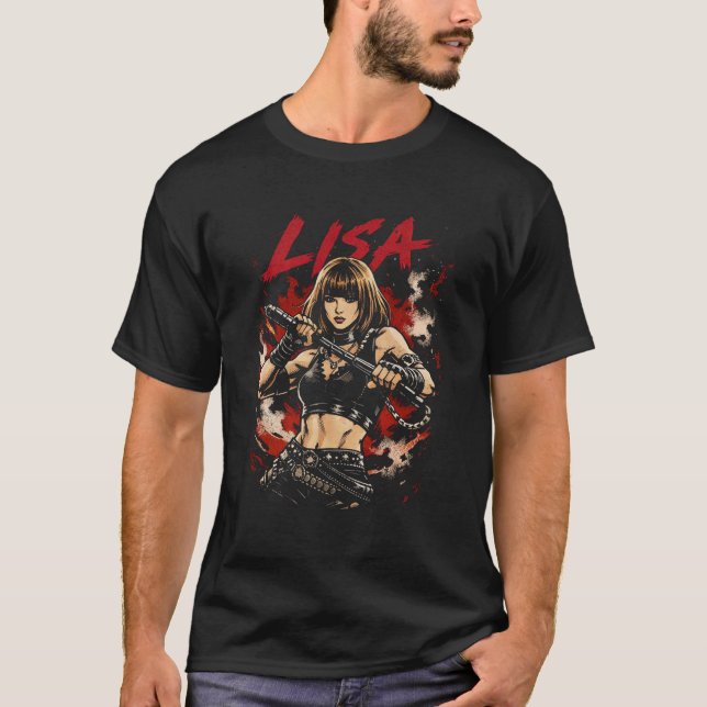 LISA – Deadly Dance Warrior Art T-Shirt (Vorderseite)