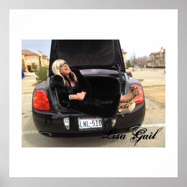 Lisa Gail's Limited Edition Poster (Vorne)