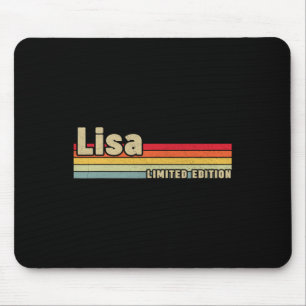 Lisa Geschenk Name Personalisiert Geburtstag Spaß Mousepad