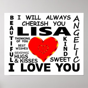 Lisa I Liebe You Poster