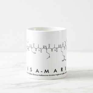 Lisa-Marie Peptid-Namen-Tasse Kaffeetasse