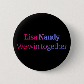 Lisa Nandy Bi Badge - Nous gagnons ensemble