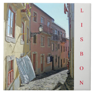 Lisbonne Alfama District carreaux céramique