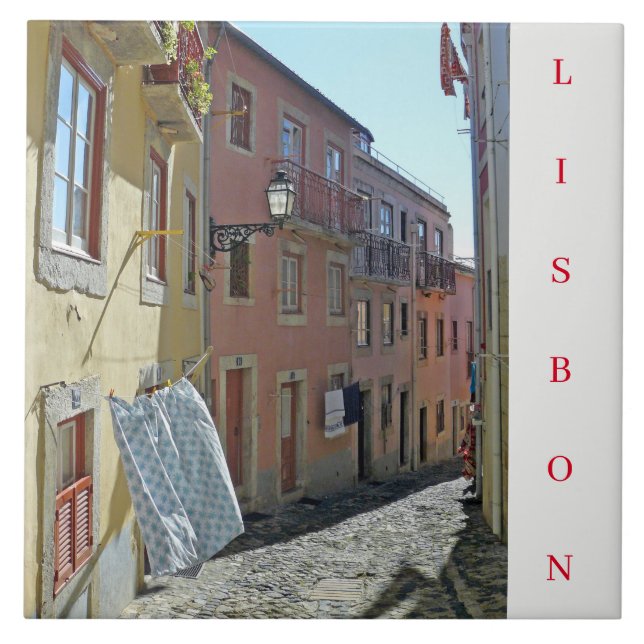 Lisbonne Alfama District carreaux céramique (Devant)
