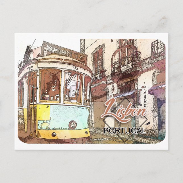 Lisbonne, Portugal Carte postale Voyage (Devant)