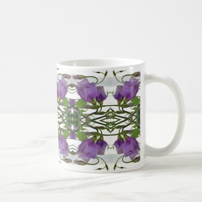 Lisianthus Blumen-Tasse Kaffeetasse (Rechts)