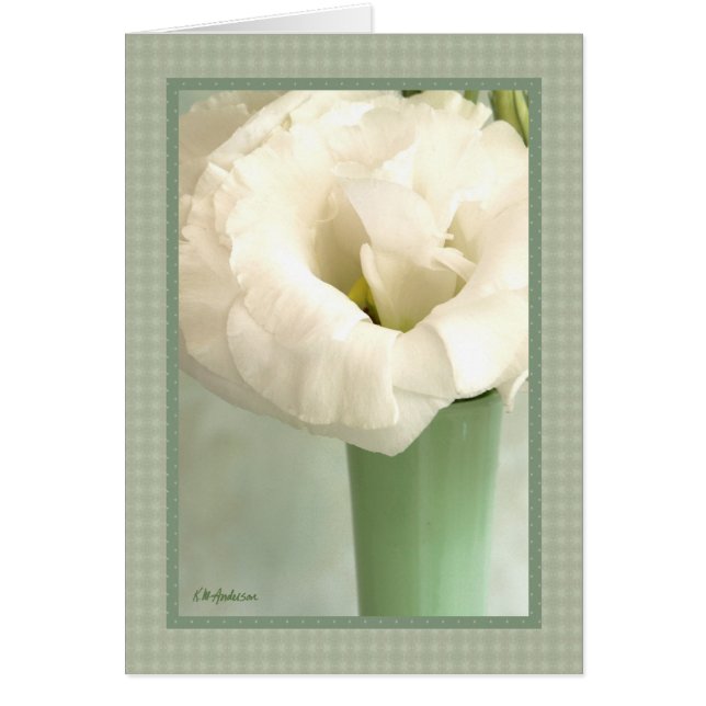 Lisianthus en vert (Devant)