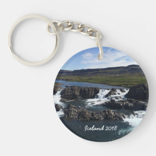 L'Islande - porte - clé personnalisé