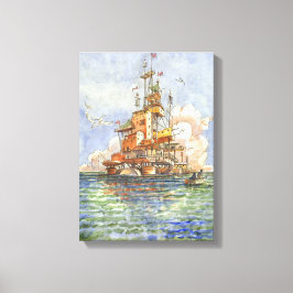 L'Isola Galleggiante Leinwanddruck