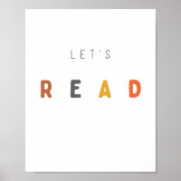 lisons. Poster et impression