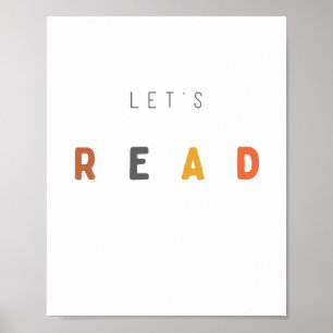 lisons. Poster et impression