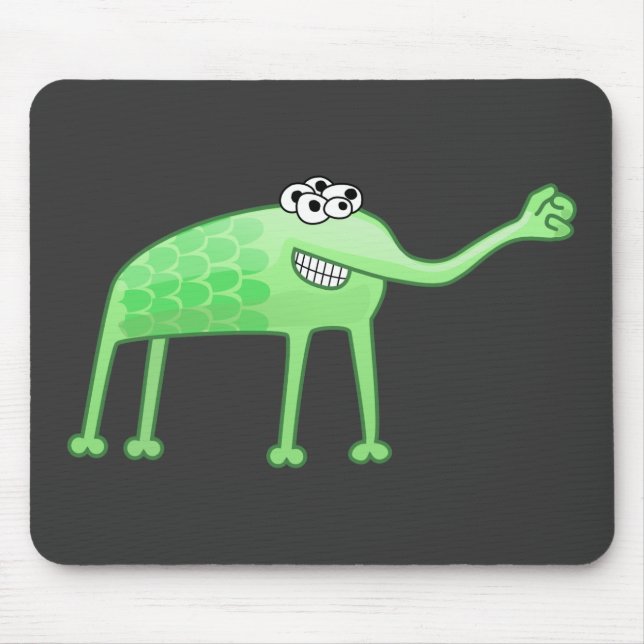 Lisp-alien Mousepad (Vorne)