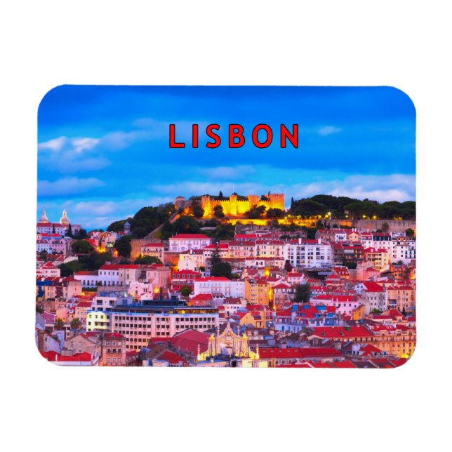 Lissabon 2001B Magnet (Horizontal)