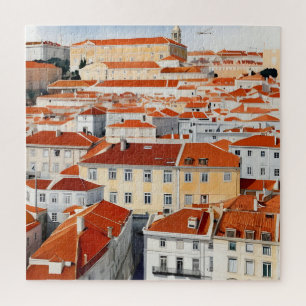 Lissabon Aquarellkunst