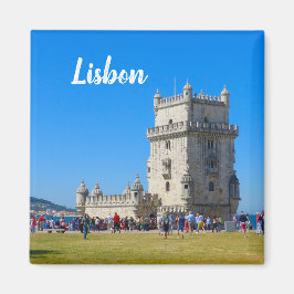 Lissabon Belem Tower Portugal Souvenir Magnet