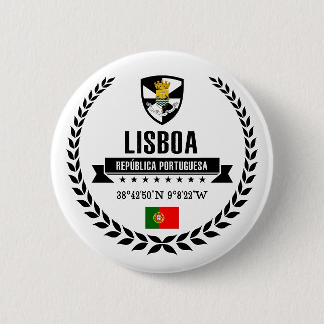 Lissabon Button (Vorderseite)