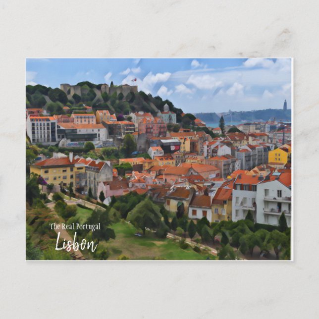 Lissabon - Die echte Postkarte Portugals (Vorderseite)