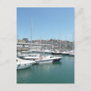 Lissabon Docks Postkarte