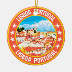 Lissabon Keramik Ornament