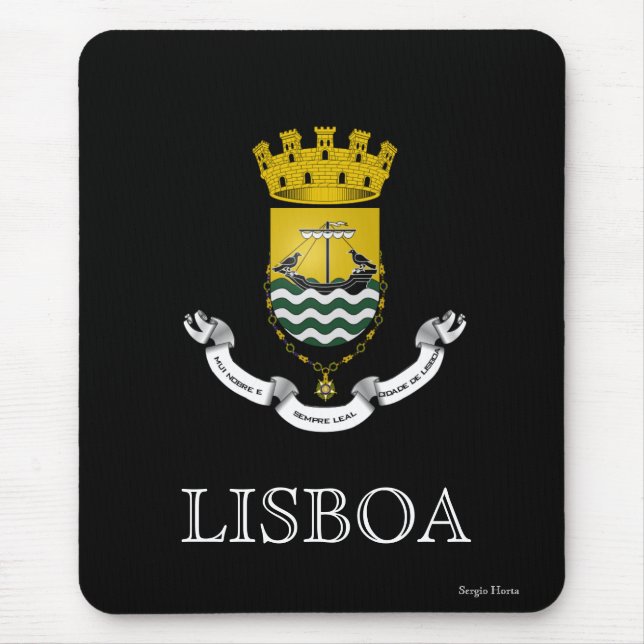 Lissabon Mousepad (Vorne)